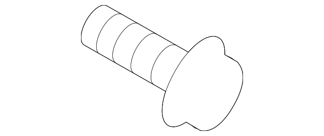-W505581-S437 MIRROR ASSY BOLT, RIGHT