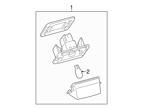 Highlander BULBS - CHASSIS 4