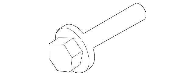-W500035-S415 Деталь FRONT SUPPORT MOUNT BOLT