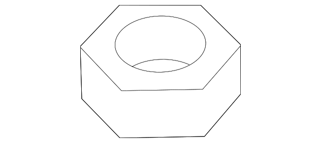 -W520415-S301 Деталь ENGINE SUPPORT NUT
