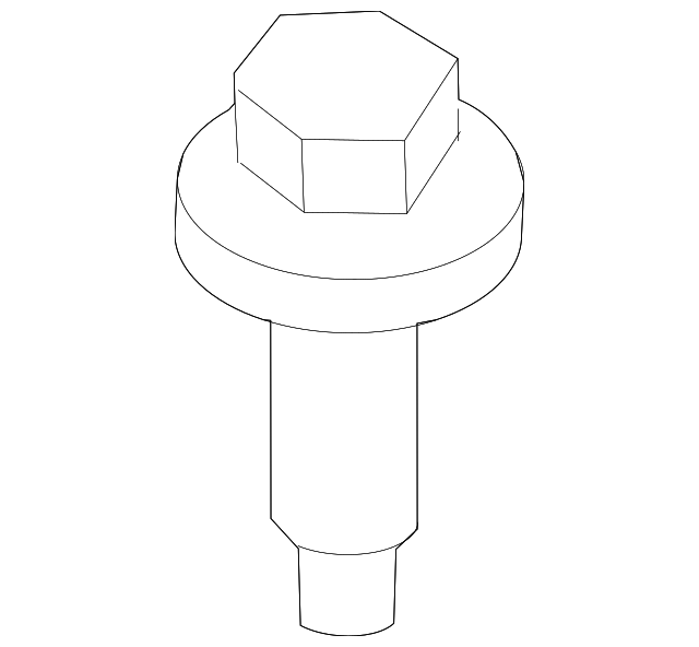 W707800S900 Деталь UPPER BRACKET MOUNT BOLT