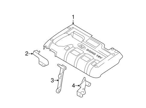 Sportage ENGINE APPEARANCE COVER