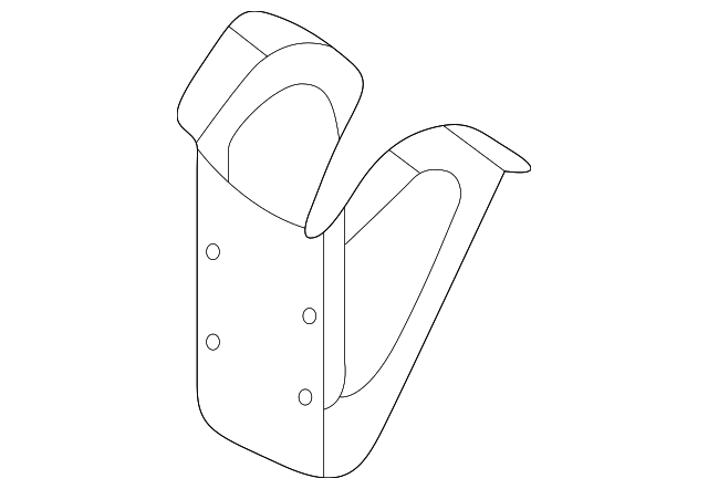 7B0-858-505 Деталь BRACKET, LEFT