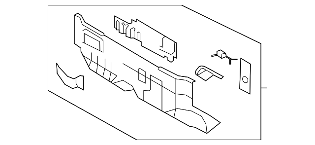 7B0-803-147-B Деталь DASH PANEL