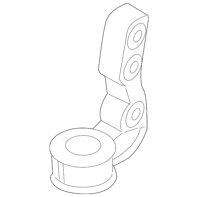 53541-2J600 Деталь MOUNT BRACKET, LEFT