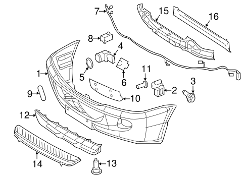 Sprinter 3500 BUMPER & COMPONENTS - FRONT