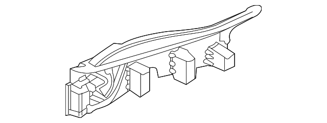52-10-7-068-505 Деталь RAIL COVER, LEFT