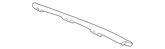 75496-30100 Деталь ROOF MOLDING RETAINER, RIGHT