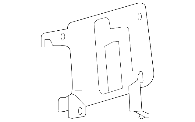 164-545-68-40 CONTROL MODULE BRACKET