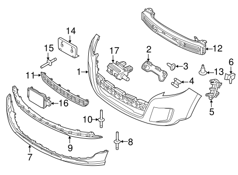 Edge BUMPER & COMPONENTS - FRONT