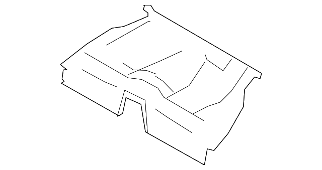 65510-3M000 Деталь CENTER FLOOR PAN