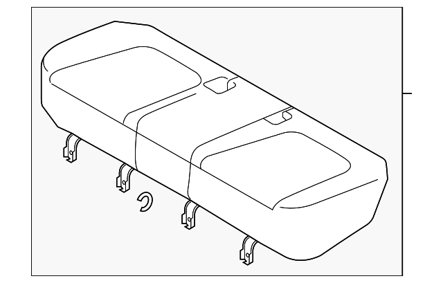 KD33-57-200E-02 Деталь CUSHION ASSY