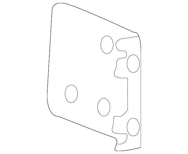 96155-3C000 Деталь AM/FM RADIO BRACKET, LEFT