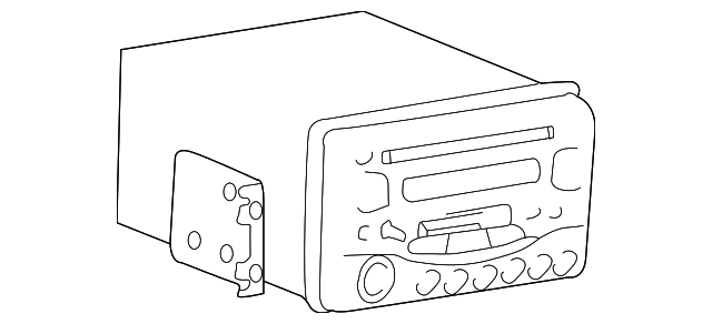 R6190-3C101 Деталь AM/FM RADIO