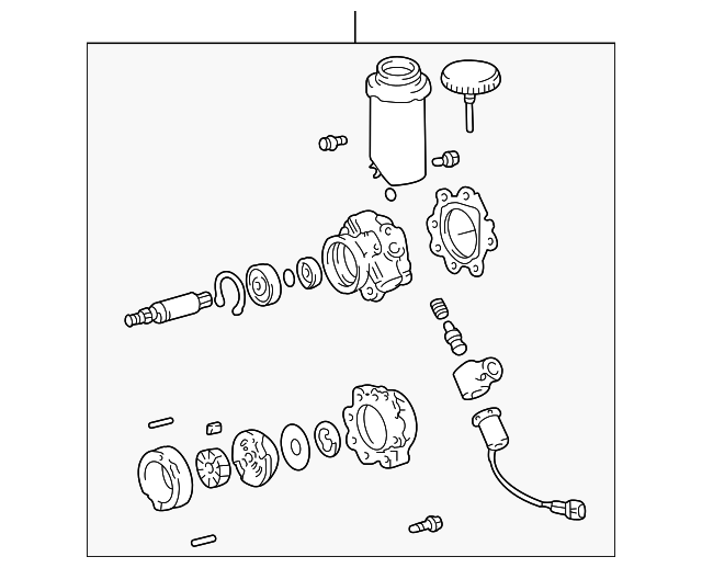 44320-30580 POWER STEERING PUMP