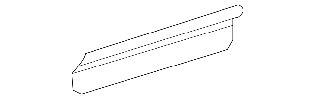 1HC81NCVAA Деталь LOWER TRIM, RIGHT