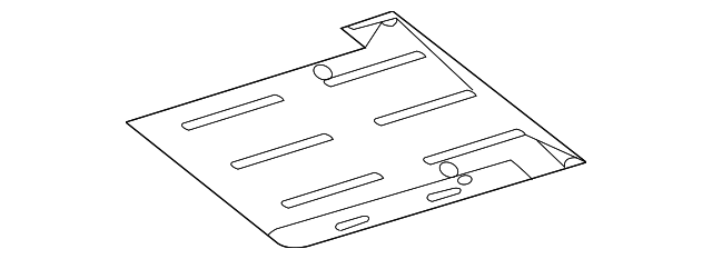 68010670AA Деталь FLOOR MAT, RIGHT