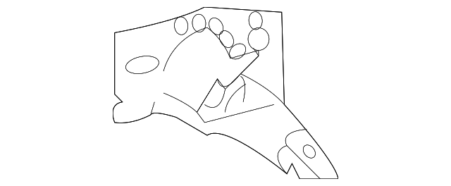 1HA87XDVAA Деталь LOWER PANEL, RIGHT
