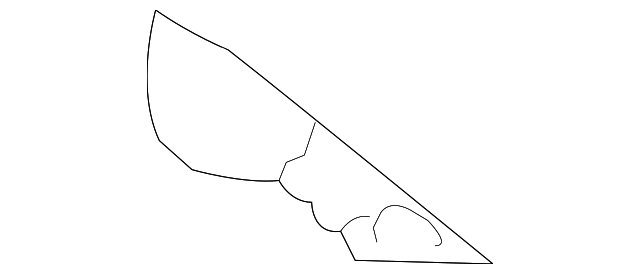 68010623AA Деталь FOOT REST, RIGHT