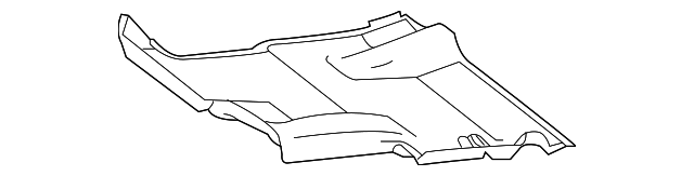 1HB14BDVAA Деталь FLOOR COVER, RIGHT