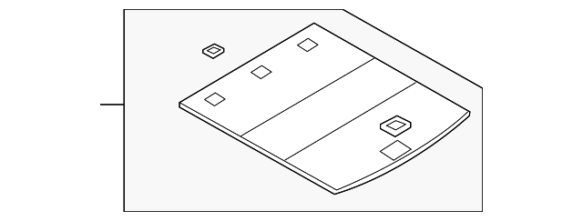 4L0-863-462-H-J49 Деталь FLOOR COVER
