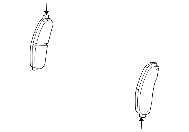 10366667 BRAKE PADS