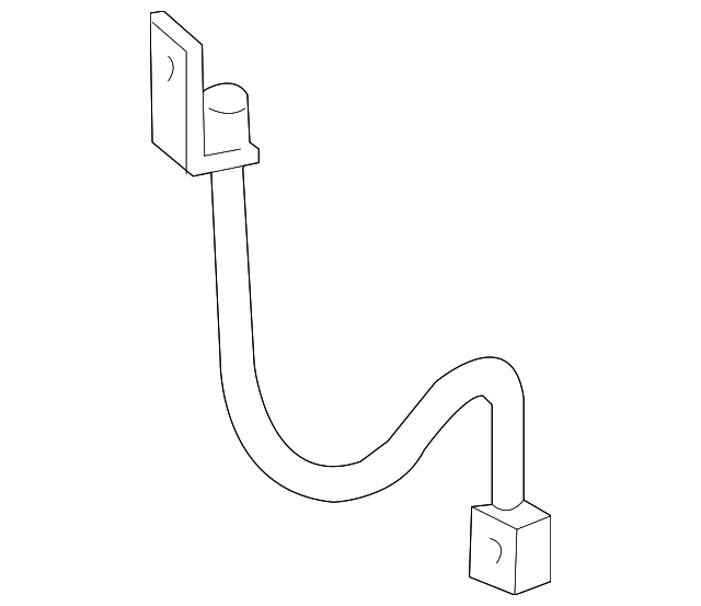 15939642 BRAKE HOSE, LEFT