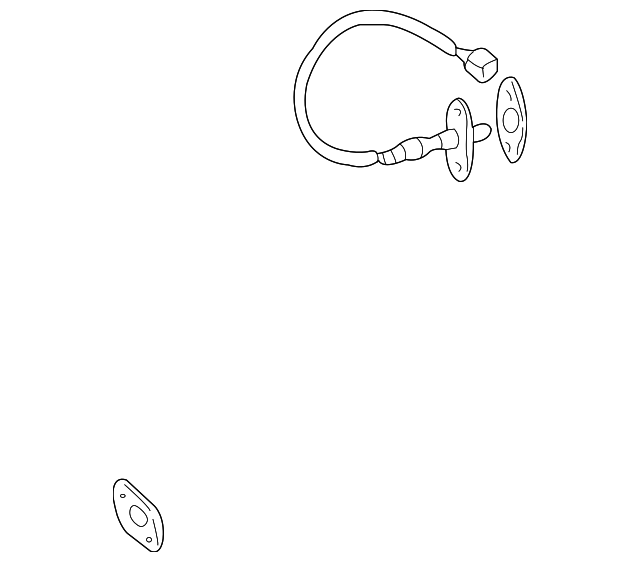 89465-09310 Деталь OXYGEN SENSOR, RIGHT