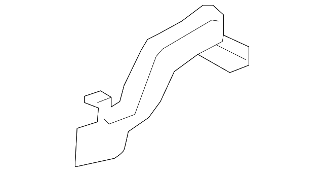 82495-3V000 HANDLE BASE SUPPORT BRACKET, RIGHT