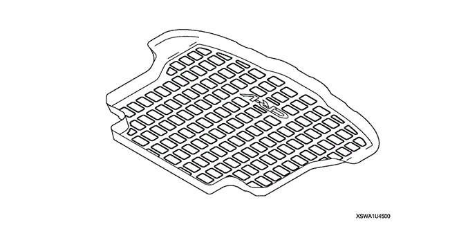 ACCESSORIES/CARGO TRAY for 2009 Honda CR-V #1