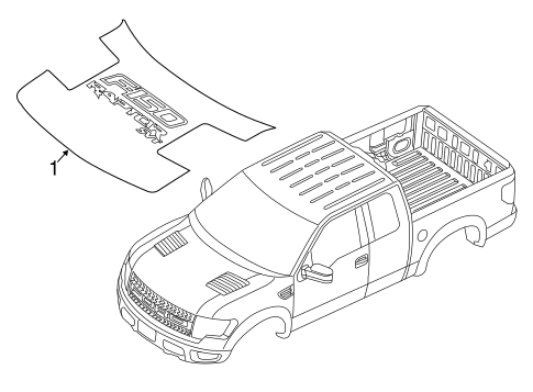 F-150 Наклейки
