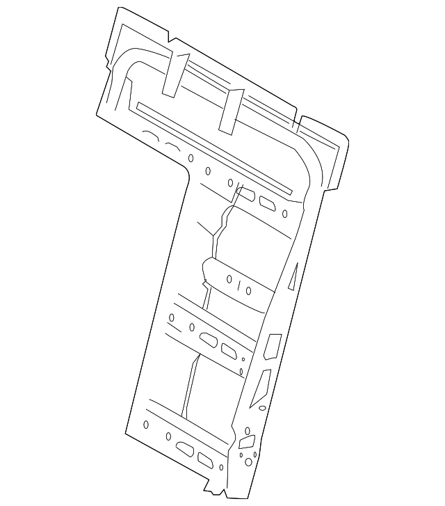 89340-2J801H9 Деталь SEAT BACK FRAME, LEFT