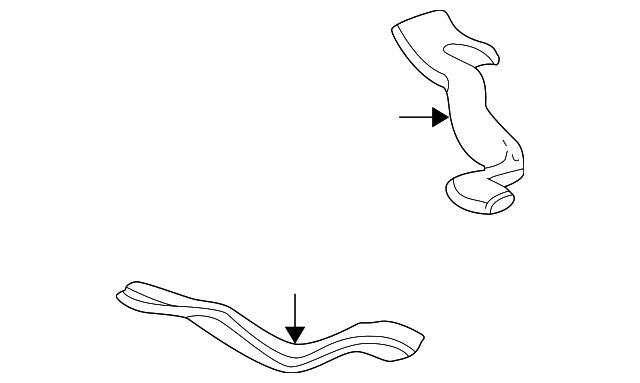 22619821 Деталь FLOOR DUCT, LEFT