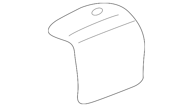 25709767 UPPER HINGE, LEFT