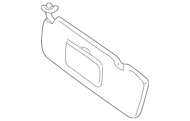 92011FE380NE Деталь SUNVISOR, RIGHT