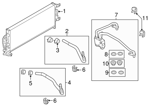 Explorer TRANS OIL COOLER