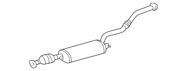 17420-20250 MUFFLER & PIPE