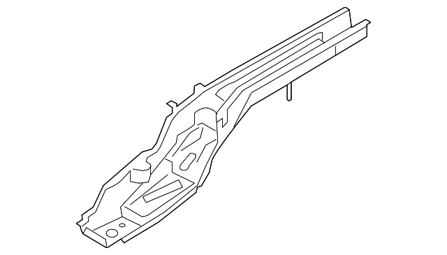 65710-1F210 Деталь SIDEMEMBER, LEFT