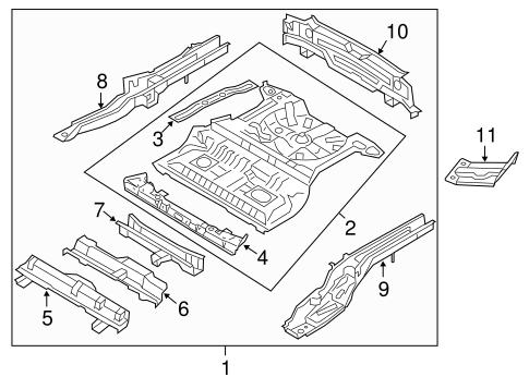 Sportage REAR BODY & FLOOR