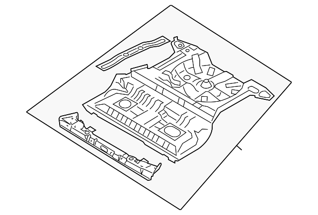 65510-1F010 Деталь FLOOR PAN