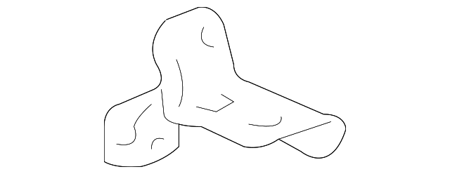 25836154 Деталь MOUNT BRACKET, LEFT