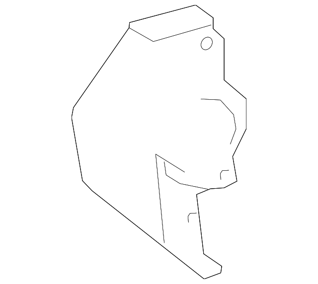 2045453347 Деталь ALARM HORN BRACKET