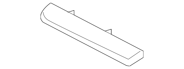 71123-SHJ-A01 Деталь MOLDING, R. FR. GRILLE (UPPER)