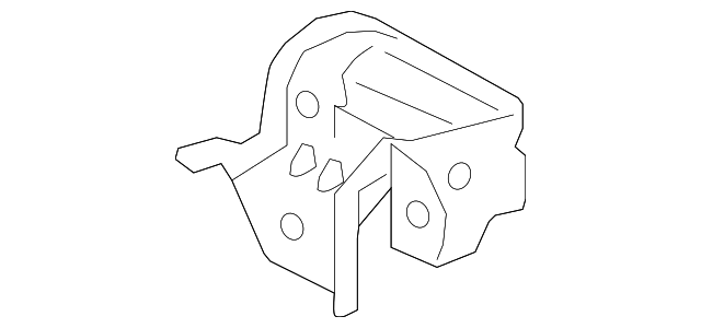 86291-08020 Деталь DVD UNIT SIDE BRACKET, LEFT