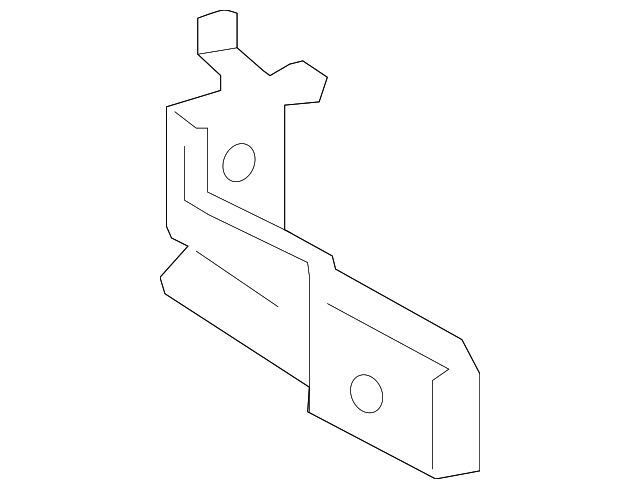 86291-08050 Деталь DVD UNIT SIDE BRACKET, RIGHT