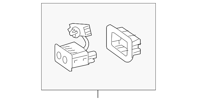 84656-08020 Деталь SWITCH BEZEL, RIGHT