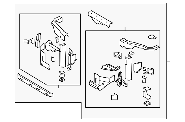 53201-60251 RADIATOR SUPPORT