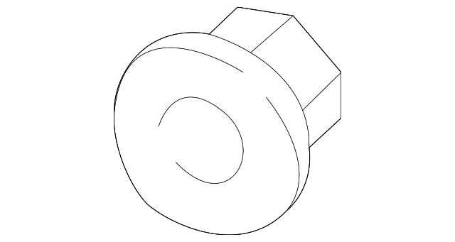 6100814 Деталь EMBLEM NUT