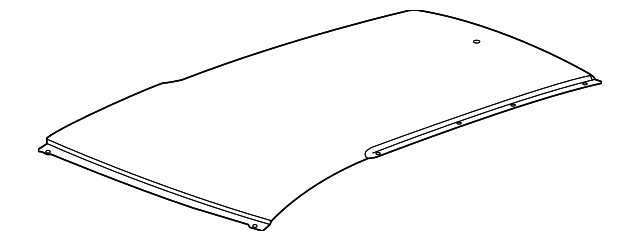 20881327 Деталь ROOF PANEL