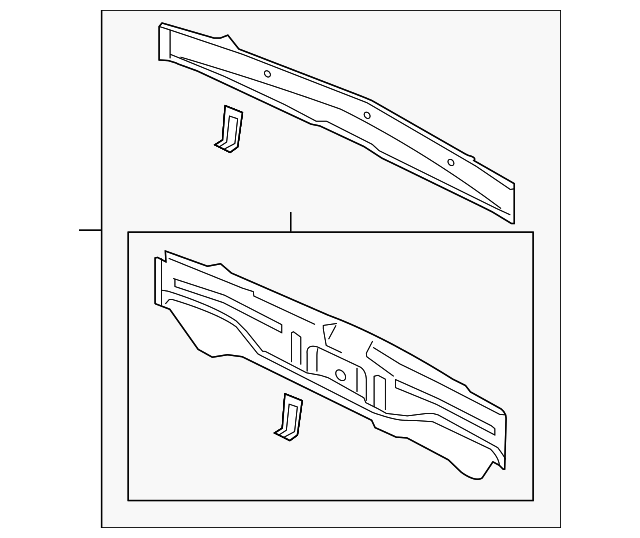 5281A179 Деталь REAR BODY PANEL